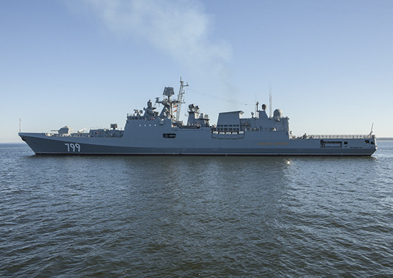 В состав Военно-Морского Флота войдет фрегат «Адмирал Макаров» проекта 1135.6 В состав Военно-Морского Флота войдет фрегат «Адмирал Макаров» проекта 1135.6