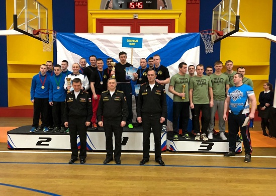Сборная Северного флота заняла первое место на чемпионате ВМФ по гиревому спорту Сборная Северного флота заняла первое место на чемпионате ВМФ по гиревому спорту