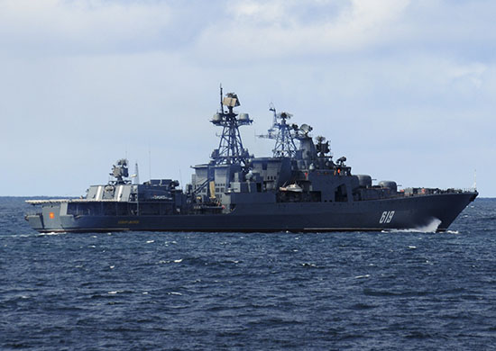 БПК Северного флота «Североморск» участвует в международном учении «Аравийский муссон – 2018» БПК Северного флота «Североморск» участвует в международном учении «Аравийский муссон – 2018»