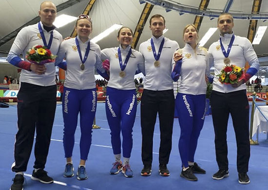 Конькобежцы ЦСКА завоевали 17 наград чемпионата мира в Германии Конькобежцы ЦСКА завоевали 17 наград чемпионата мира в Германии