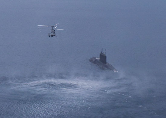 Подводная лодка «Ростов-на-Дону» и морская авиация ЧФ провели совместное учение в Чёрном море Подводная лодка «Ростов-на-Дону» и морская авиация ЧФ провели совместное учение в Чёрном море