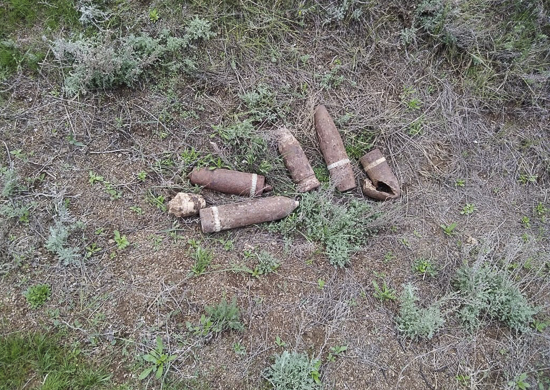 Саперы ЮВО уничтожили боеприпасы времен Великой Отечественной войны, найденные фермером в Волгоградской области Саперы ЮВО уничтожили боеприпасы времен Великой Отечественной войны, найденные фермером в Волгоградской области