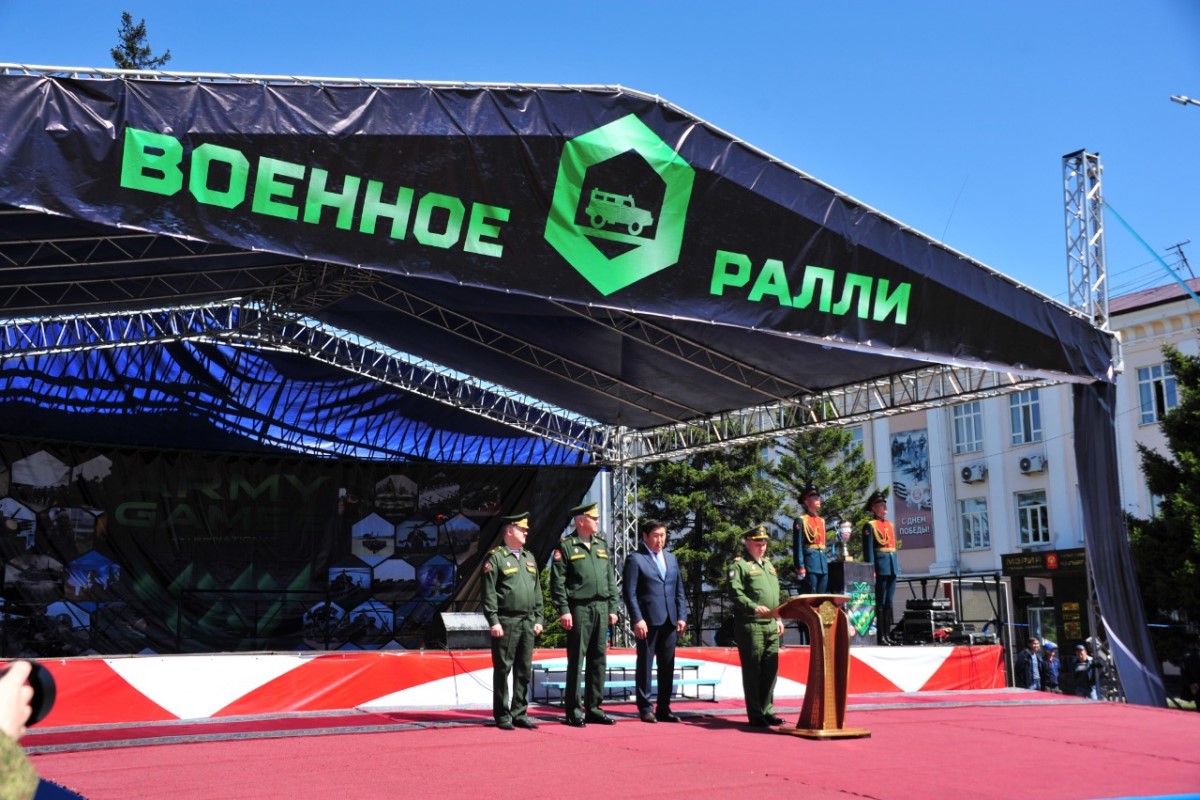 Конкурс «Военное ралли-2019» стартовал в Кызыле Конкурс «Военное ралли-2019» стартовал в Кызыле