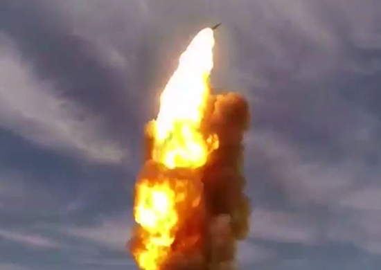 Воздушно-космические силы выполнили пуск новой противоракеты системы ПРО Воздушно-космические силы выполнили пуск новой противоракеты системы ПРО