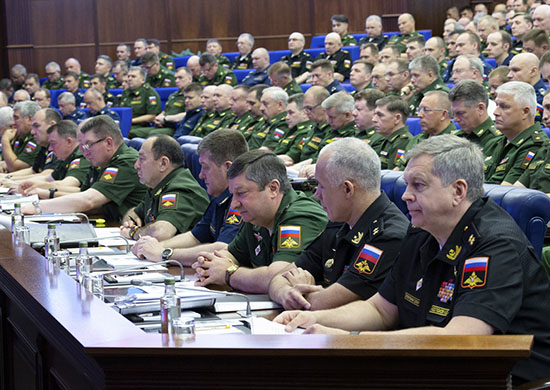 Глава российского военного ведомства поставил задачу обновить теорию ведения войн Глава российского военного ведомства поставил задачу обновить теорию ведения войн