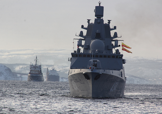 Отряд кораблей Северного флота вошёл в Карибское море Отряд кораблей Северного флота вошёл в Карибское море
