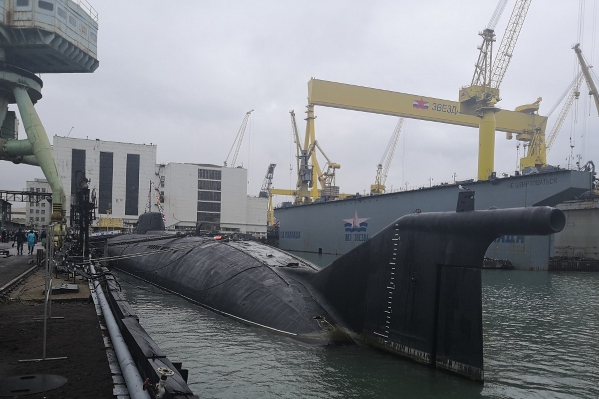 Модернизированный атомный подводный ракетный крейсер «Омск» передан Тихоокеанскому флоту в рамках форума «Армия-2019» Модернизированный атомный подводный ракетный крейсер «Омск» передан Тихоокеанскому флоту в рамках форума «Армия-2019»