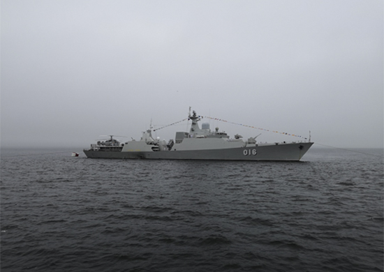 Фрегат ВМС Вьетнама «Куанг Чунг» завершил первый визит во Владивосток Фрегат ВМС Вьетнама «Куанг Чунг» завершил первый визит во Владивосток