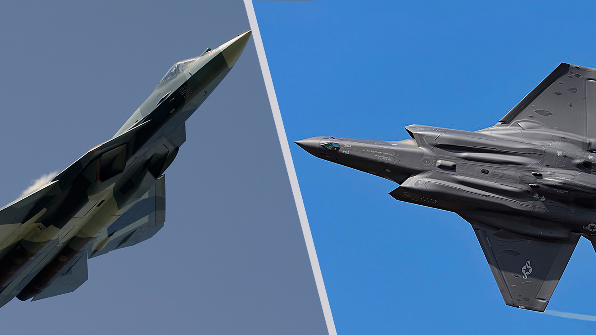 Воздушный бой. СУ-57 или F-35? Воздушный бой. СУ-57 или F-35?
