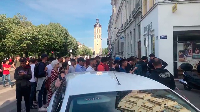 Названа причина взрыва в Лионе Названа причина взрыва в Лионе
