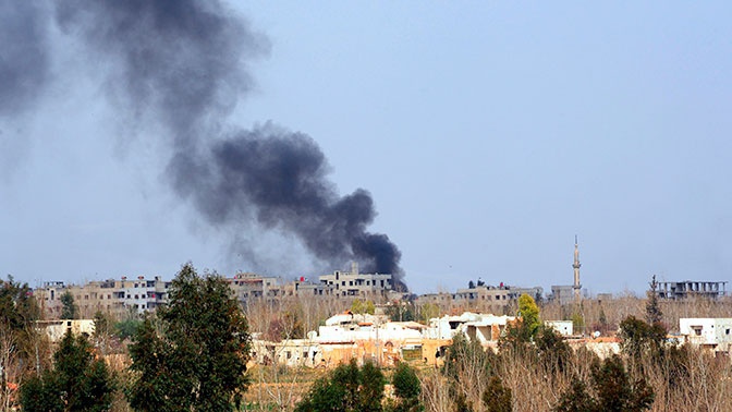 Боевики нанесли удар по сирийской Хаме Боевики нанесли удар по сирийской Хаме