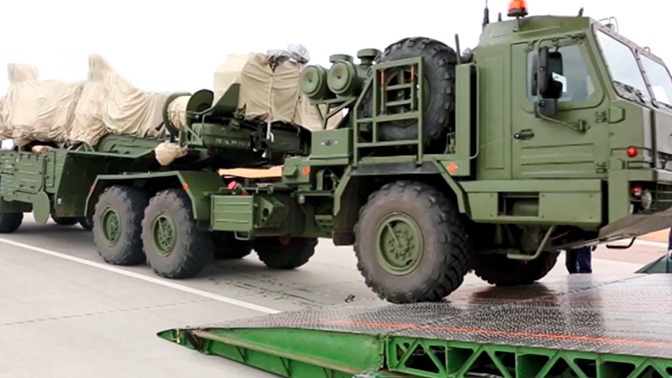 Очередные комплектующие для С-400 доставлены бортом ВТА РФ в Турцию Очередные комплектующие для С-400 доставлены бортом ВТА РФ в Турцию