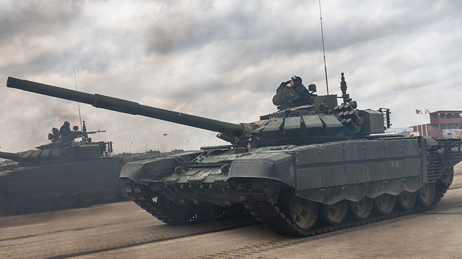 Новая партия танков Т-72Б3 поступила в войска Новая партия танков Т-72Б3 поступила в войска