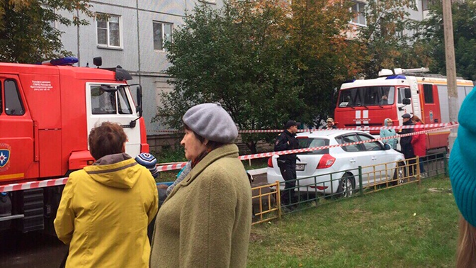 В жилом доме в Красноярске произошел взрыв В жилом доме в Красноярске произошел взрыв
