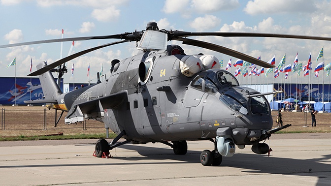 Нигерия получила от России партию вертолетов Ми-35М Нигерия получила от России партию вертолетов Ми-35М