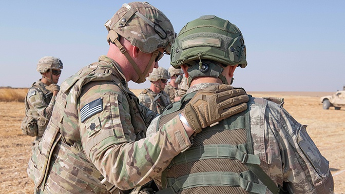 США выведут тысячу военнослужащих из Сирии США выведут тысячу военнослужащих из Сирии