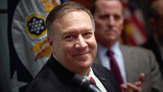 Помпео рассказал о проекте США на Украине Помпео рассказал о проекте США на Украине