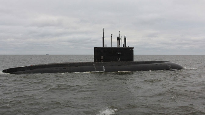 Подводная лодка Черноморского флота «Новороссийск» вышла в море Подводная лодка Черноморского флота «Новороссийск» вышла в море