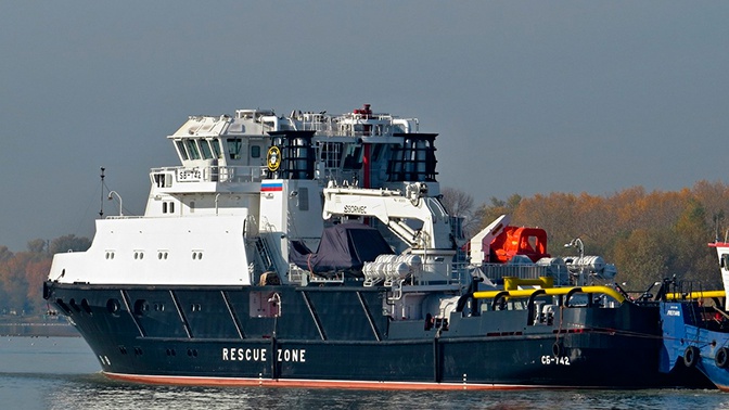 Новый буксир-спасатель для ВМФ успешно прошел госиспытания Новый буксир-спасатель для ВМФ успешно прошел госиспытания