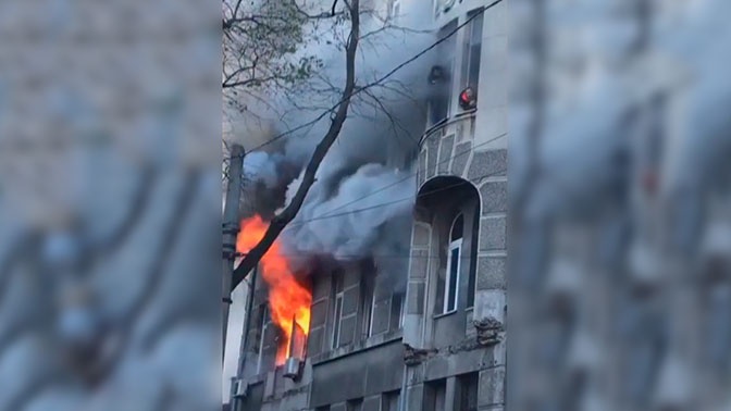 На Украине установили причину пожара в одесском колледже На Украине установили причину пожара в одесском колледже