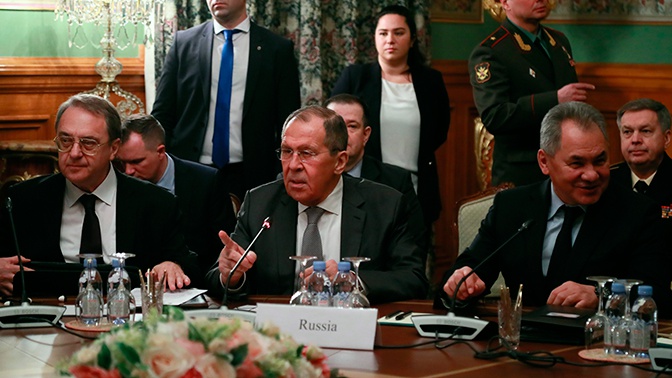 Лавров объяснил значимость состоявшихся переговоров по Ливии Лавров объяснил значимость состоявшихся переговоров по Ливии