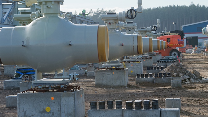 В «Газпроме» назвали расчетный срок запуска «Северного потока - 2» В «Газпроме» назвали расчетный срок запуска «Северного потока - 2»