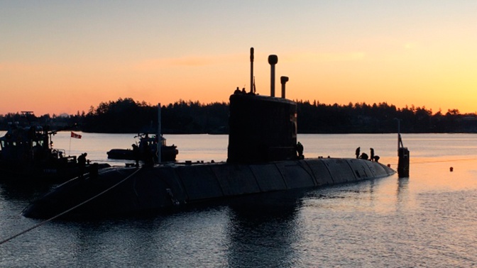Новейшая подлодка ВМС США «облезла» после первого похода в Арктику Новейшая подлодка ВМС США «облезла» после первого похода в Арктику