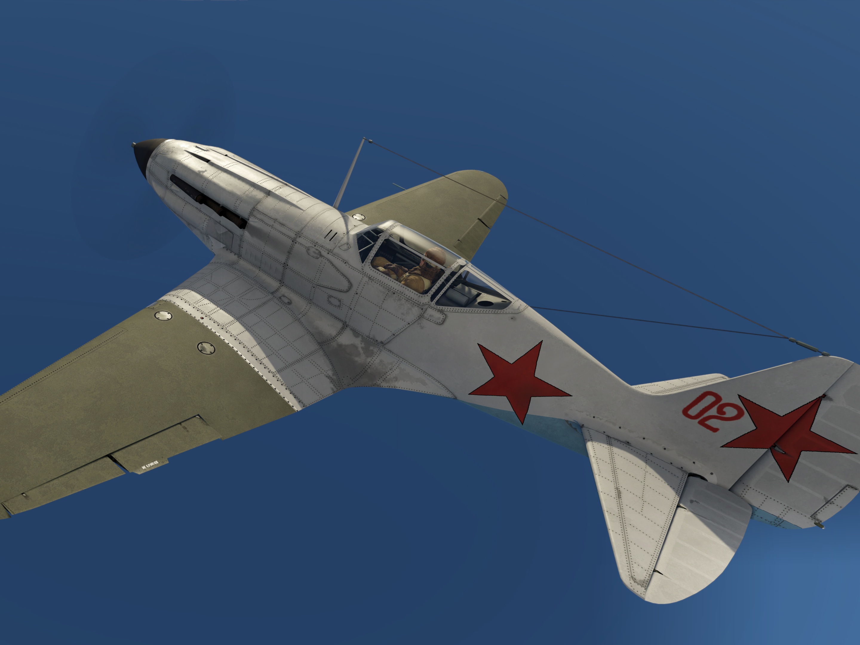 МиГ-3-34, 120-й иап ПВО Москвы (1942). Кадр из игры War Thunder, автор ливреи – Ustanovka_SK МиГ-3-34, 120-й иап ПВО Москвы (1942). Кадр из игры War Thunder, автор ливреи – Ustanovka_SK