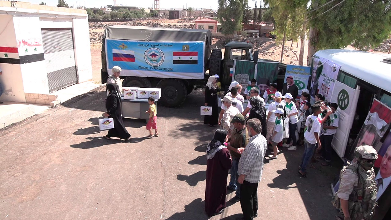 Помощь всегда в цене: как ЦПВС помогает сирийскому поселку Мутбин на границе с Иорданией