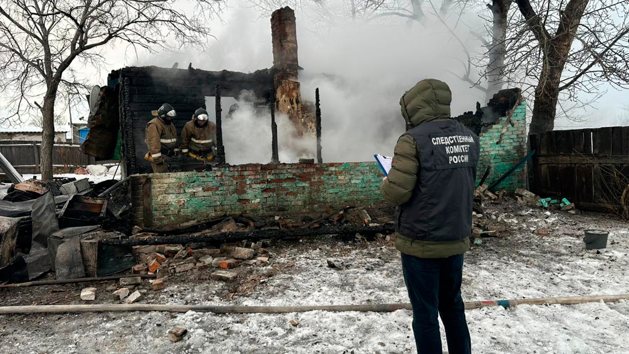 Мать и четыре ребенка погибли при пожаре в Новосибирской области