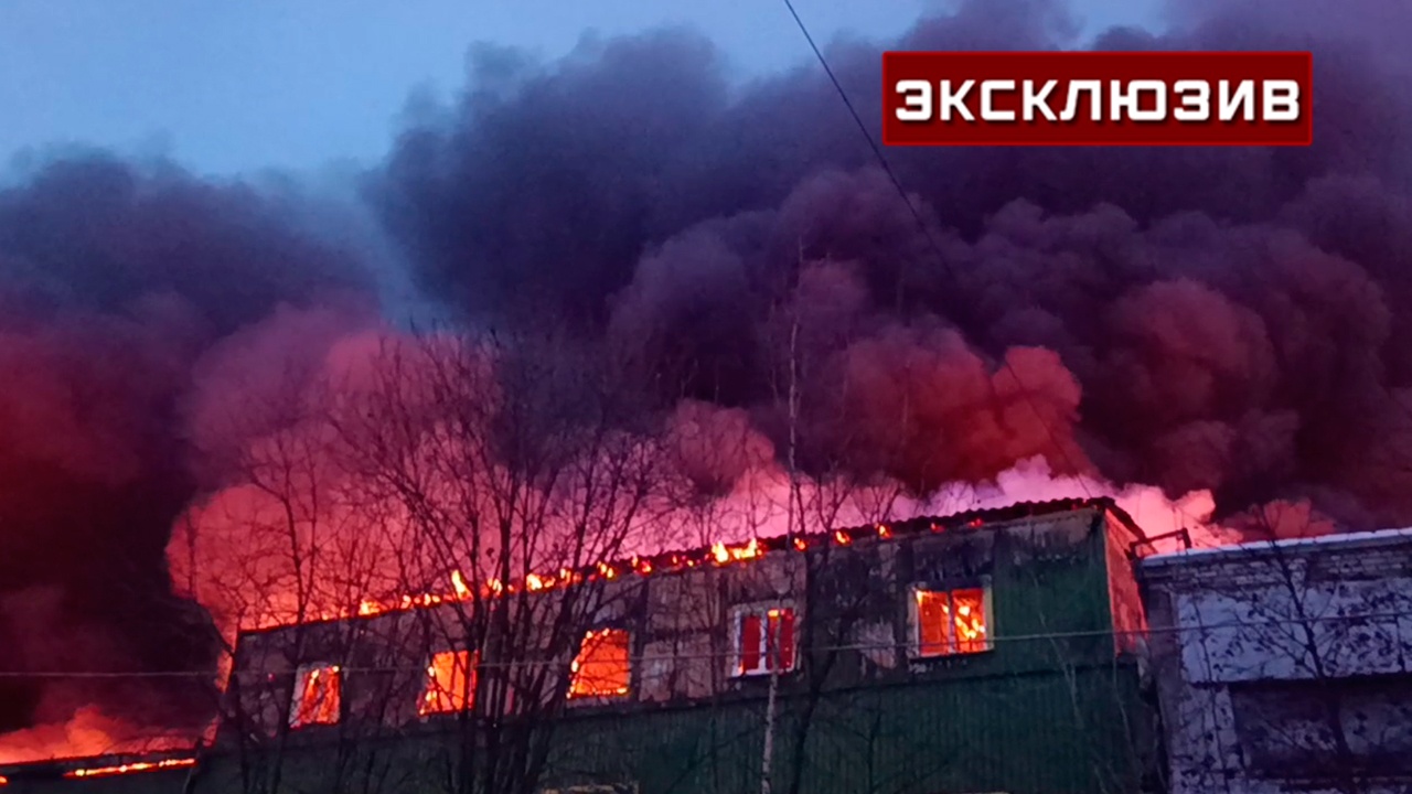 В Гатчине не выявили превышение вредных веществ в воздухе из-за пожара