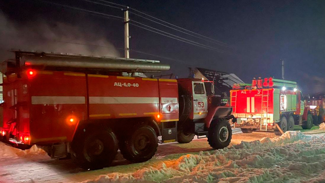 Два ребенка погибли при пожаре в Оренбургской области