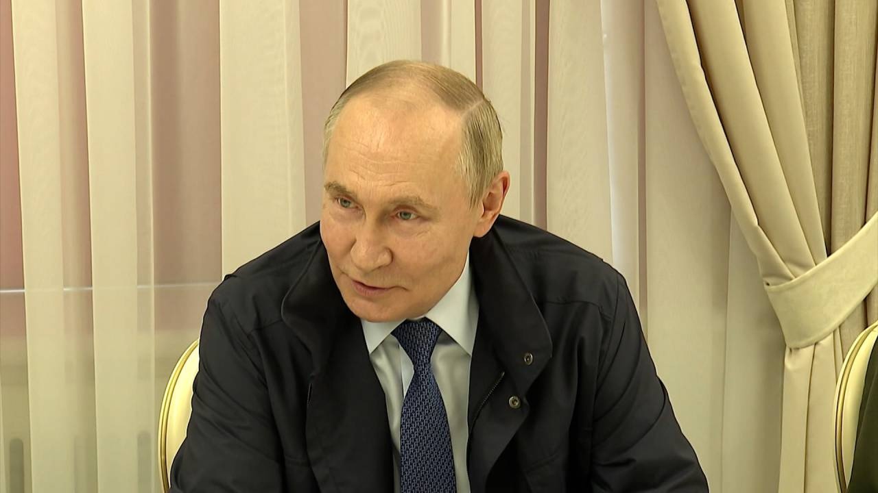 Путин посетил Курскую область Путин посетил Курскую область