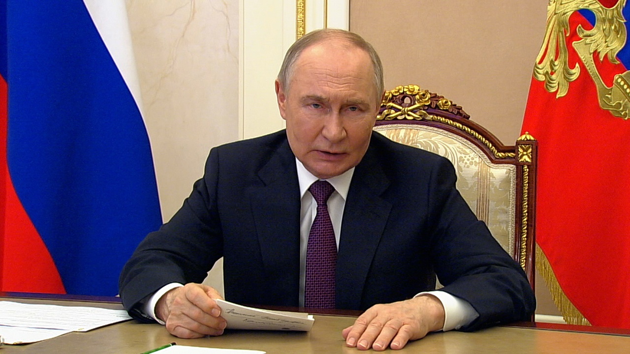 Путин назвал террористическими методы, используемые ВСУ в приграничье Путин назвал террористическими методы, используемые ВСУ в приграничье