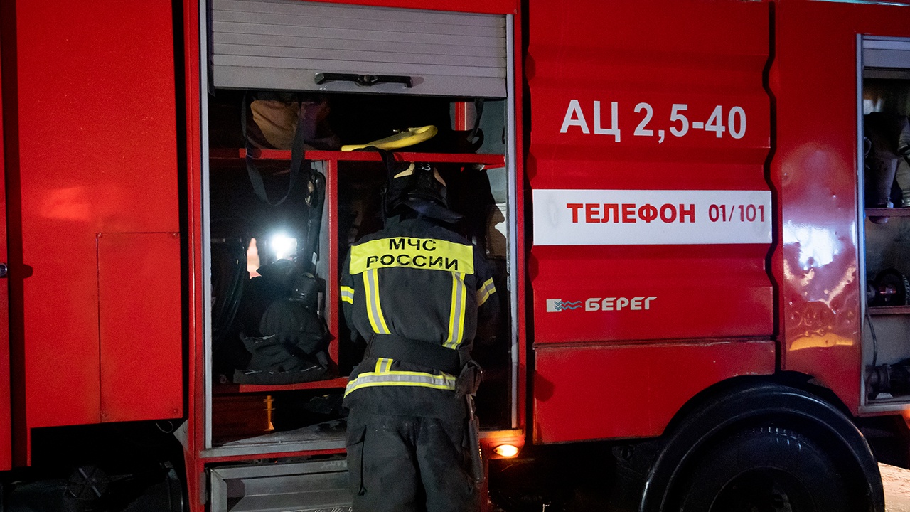 В Тульской области из-за падения БПЛА произошел пожар на заводе «Азот»