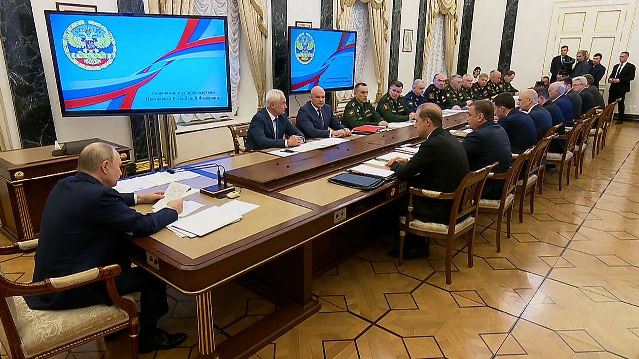 Путин: доля современных вооружений в ядерных силах достигает 95% Путин: доля современных вооружений в ядерных силах достигает 95%