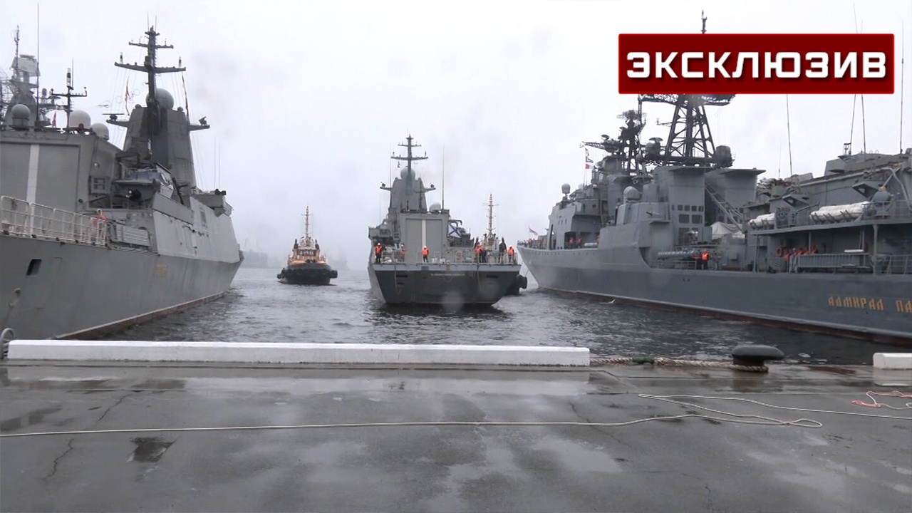 Корабли ТОФ вернулись во Владивосток после дальнего похода Корабли ТОФ вернулись во Владивосток после дальнего похода