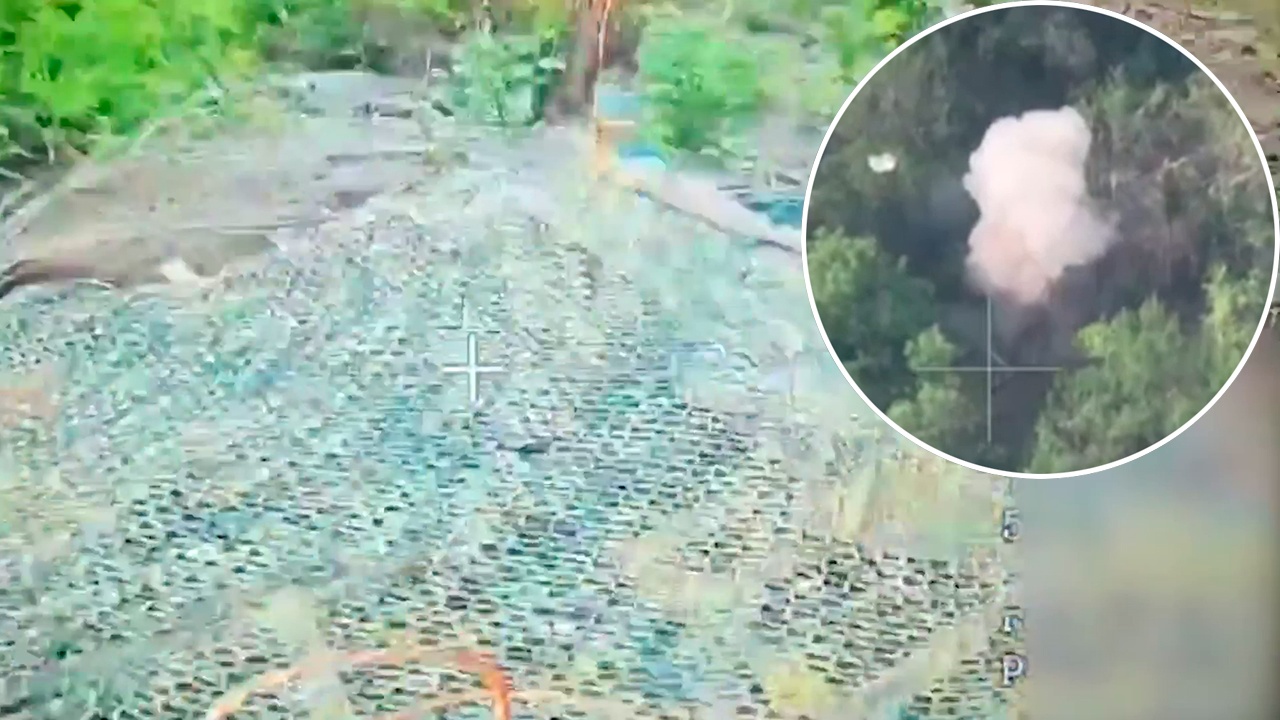 FPV-дрон уничтожил минометный расчет ВСУ на Красноармейском направлении FPV-дрон уничтожил минометный расчет ВСУ на Красноармейском направлении
