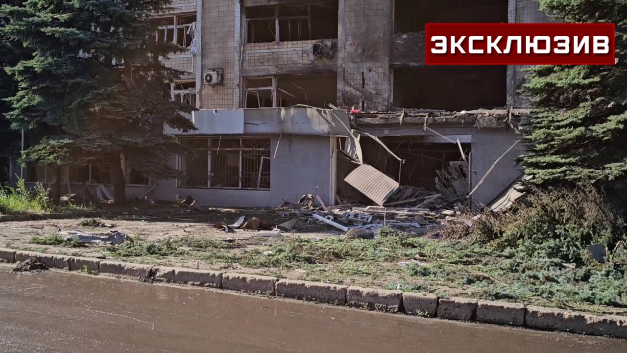 Последствия обстрела ВСУ Донецка показали на видео