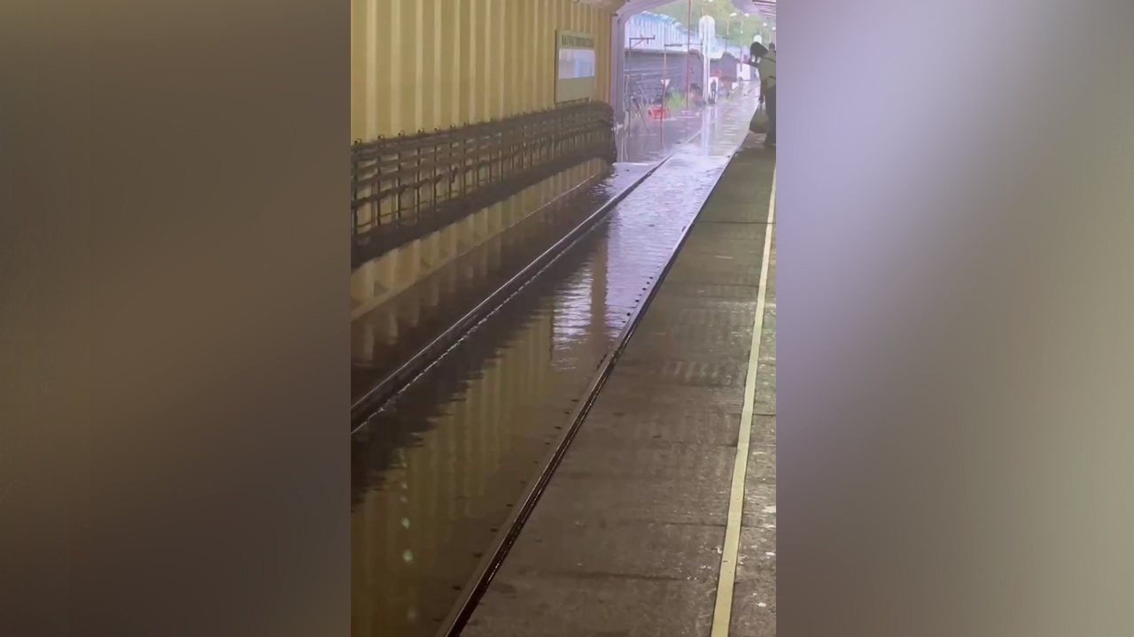 В Москве ограничили движение на участке Филевской линии метро из-за ливня В Москве ограничили движение на участке Филевской линии метро из-за ливня