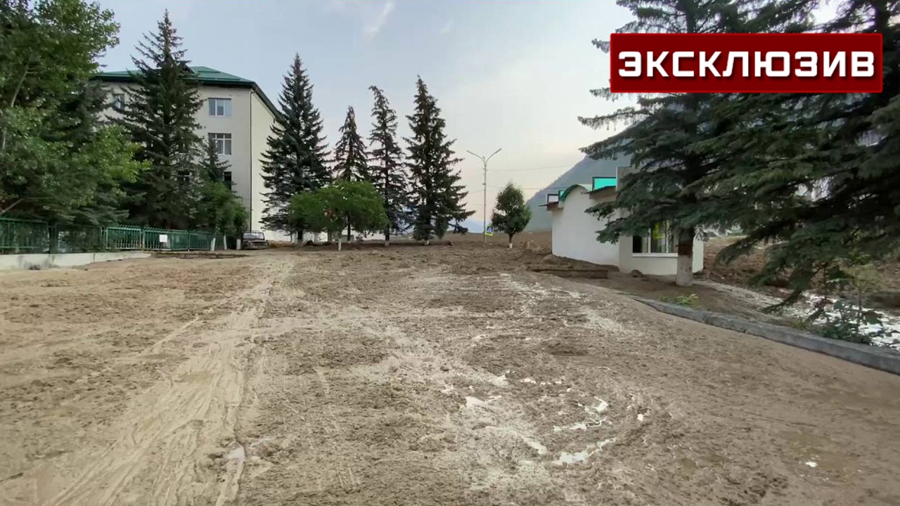 Последствия селя в КБР показали с высоты птичьего полета