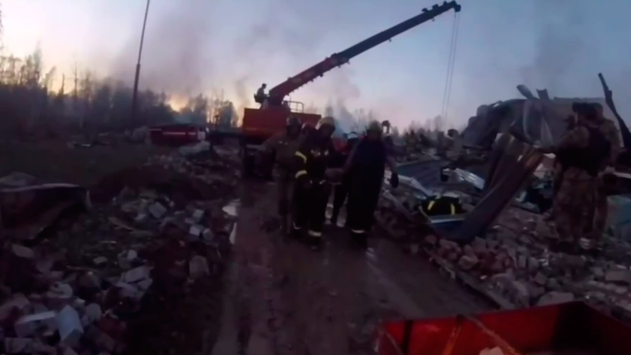 Число погибших при взрыве под Рязанью выросло до девяти