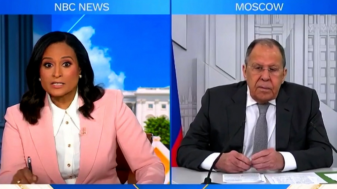 Лавров подловил журналистку NBC на бездоказательных обвинениях в адрес РФ Лавров подловил журналистку NBC на бездоказательных обвинениях в адрес РФ