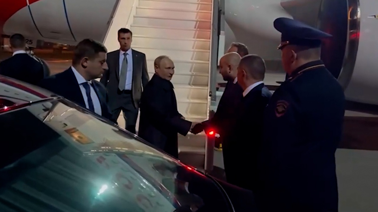Владимир Путин прибыл в Самару