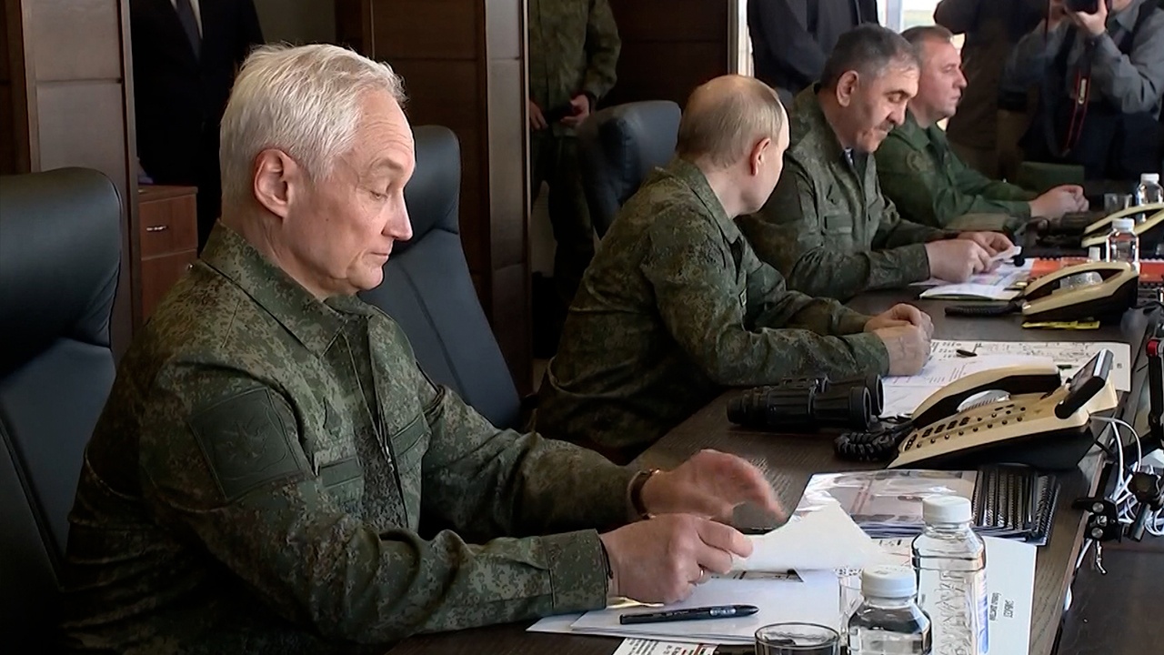 Белоусов доложил Путину о ходе проведения учений «Запад-2025»