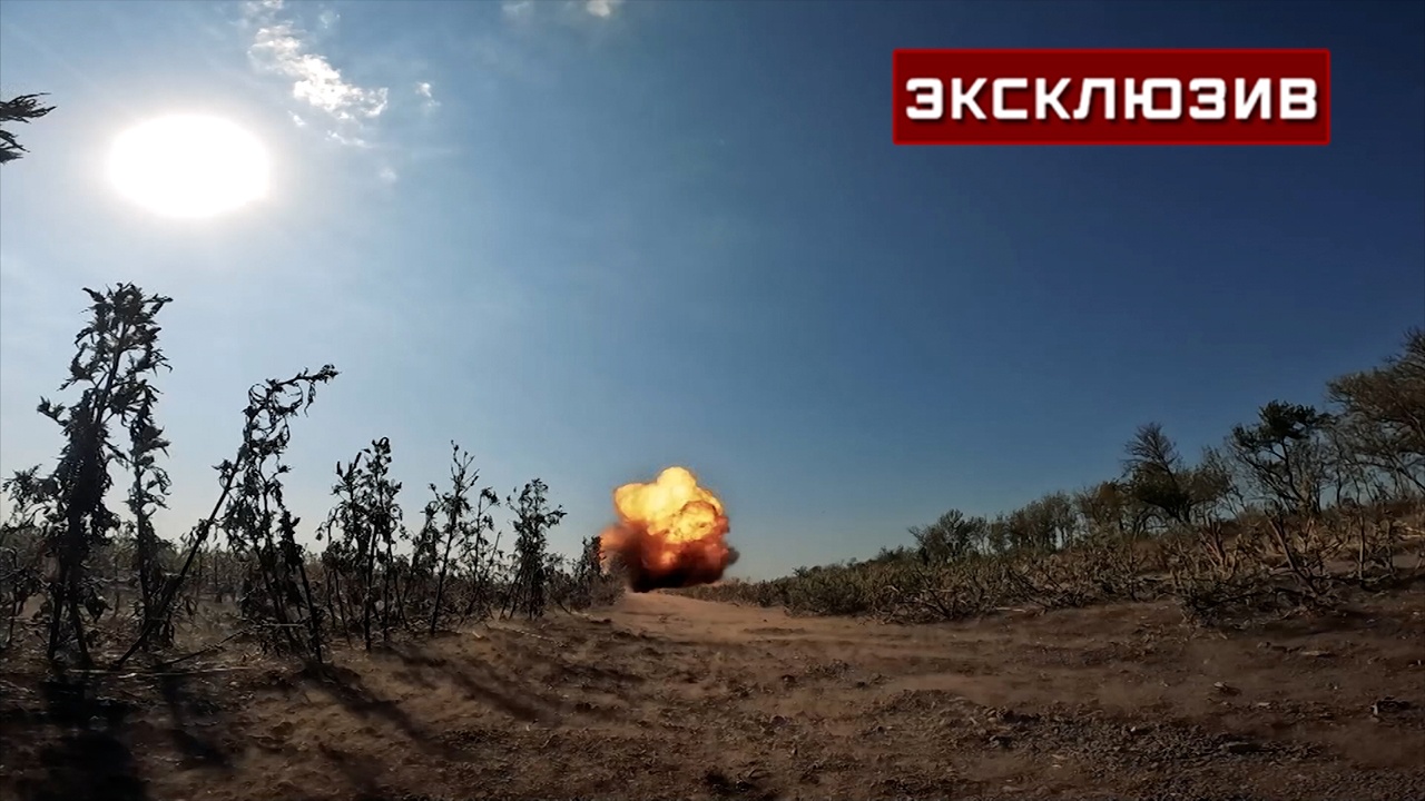 Саперы уничтожили мины, оставленные ВСУшниками в Ольговском