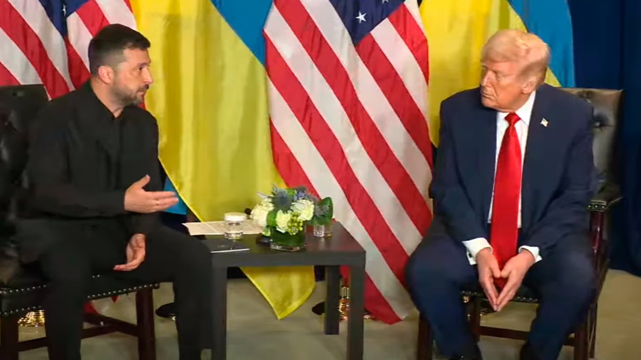 Встреча Трампа и Зеленского в ООН продлилась семь минут