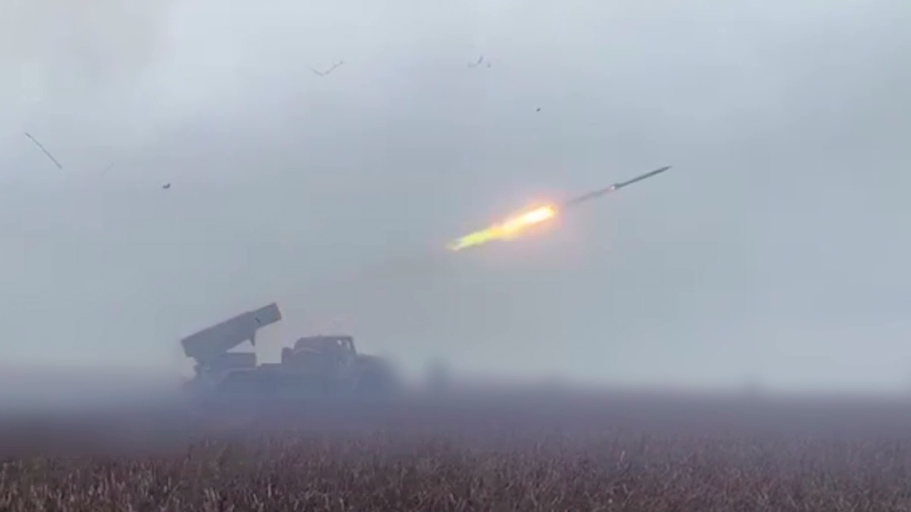 Расчет «Града» уничтожил украинских боевиков в Днепропетровской области