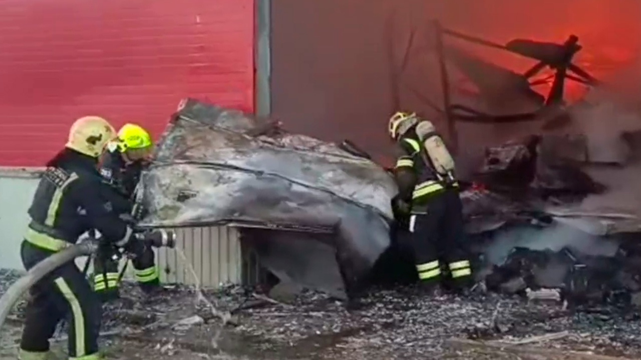 Площадь пожара на юго-востоке Москвы составила 300 квадратных метров