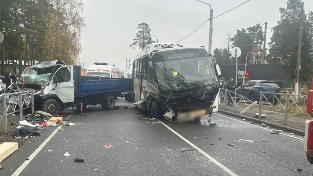 Девять человек пострадали в ДТП с автобусом в Ленинградской области Девять человек пострадали в ДТП с автобусом в Ленинградской области